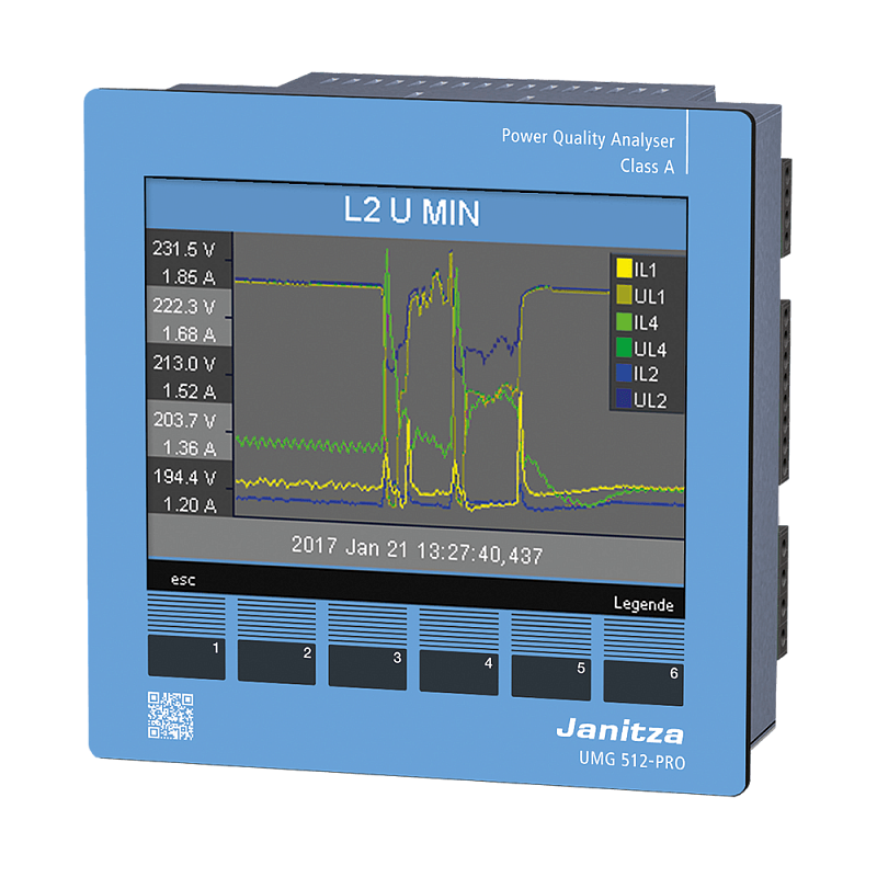 Анализатор качества электроэнергии UMG 512 PRO